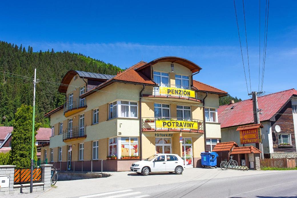 Penzion Centrum Oravsky Biely Potok Eksteriør billede