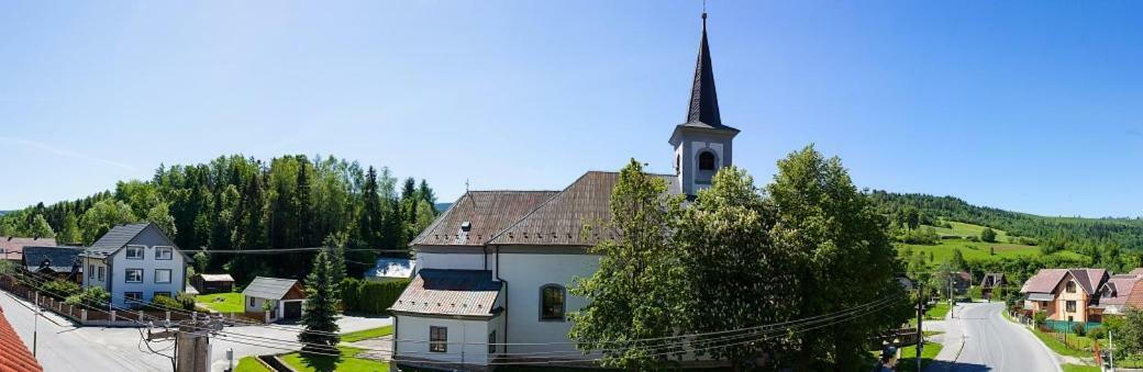Penzion Centrum Oravsky Biely Potok Eksteriør billede